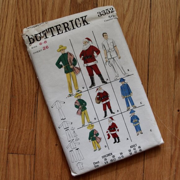 Vintage Butterick Children's Costume patterns - Picture 6 of 9